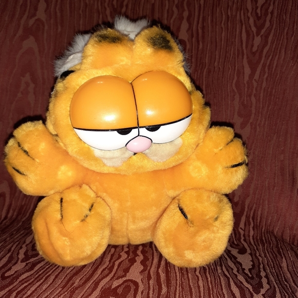 Dankin Garfield Plush Stuffed Animal Fat Cat With/Without Beard - Picture 2 of 10